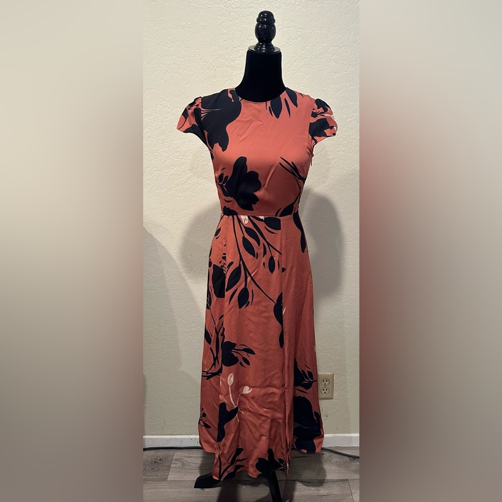 Reiss Floella Floral Midi Dress 4
